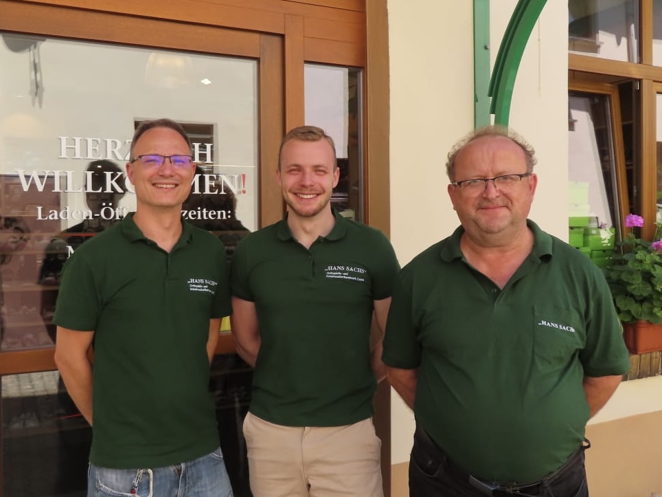 Drei Orthopädieschuhmachermeister, die für Sie da sind